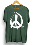 Peace Light Green T-Shirt