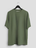 Plain Oversized Green T-Shirt
