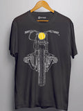 Enfield Bike Grey T-Shirt