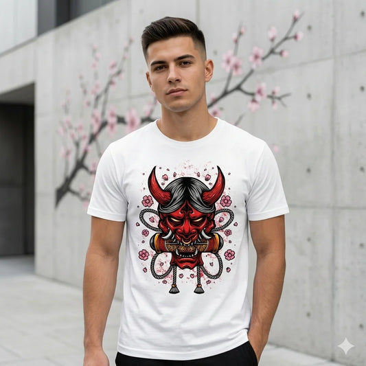 Demon Red Oni Mask