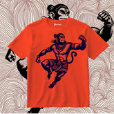 Lord Hanuman is Jumping