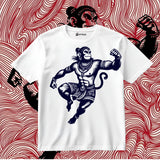 Lord Hanuman is Jumping