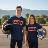 Blue KTM Logo Tshirt