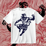 White ॐ Hanuman