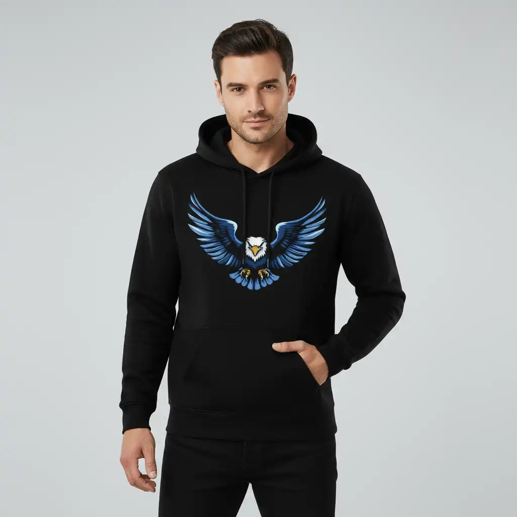 Eagle Hoodie - Black