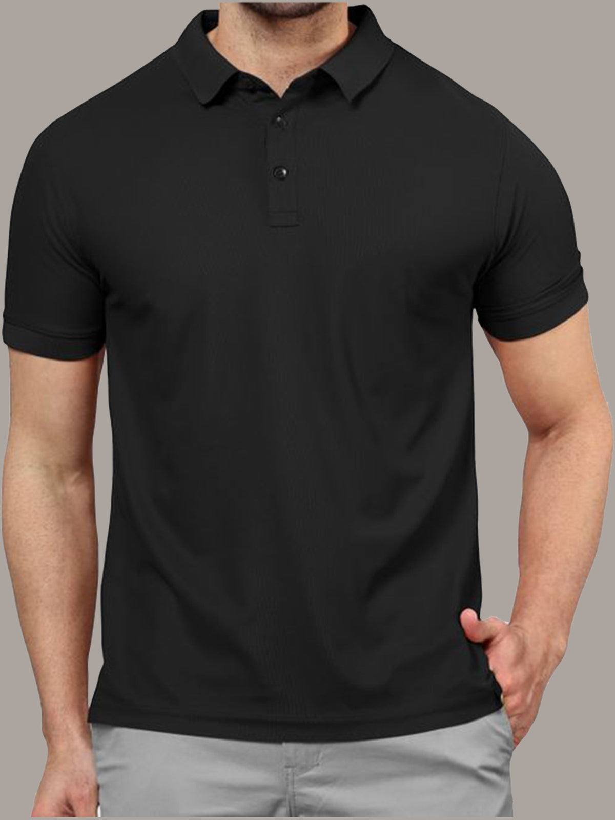 Black Polo T-Shirts