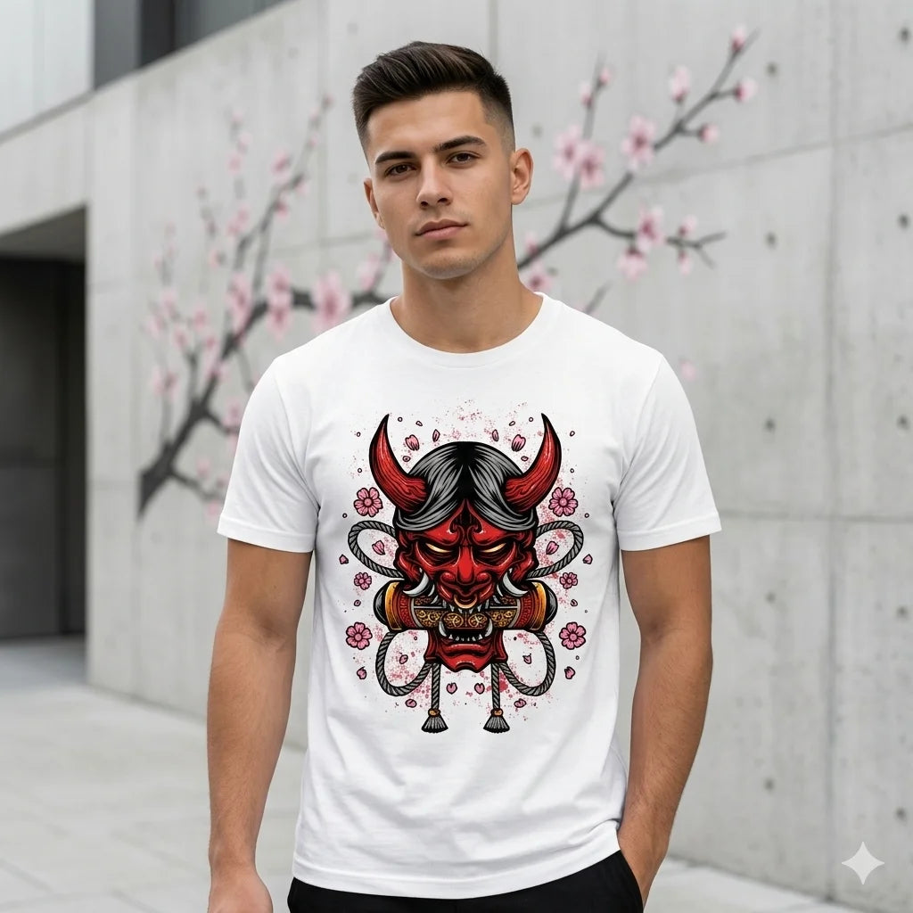 Demon Red Oni Mask