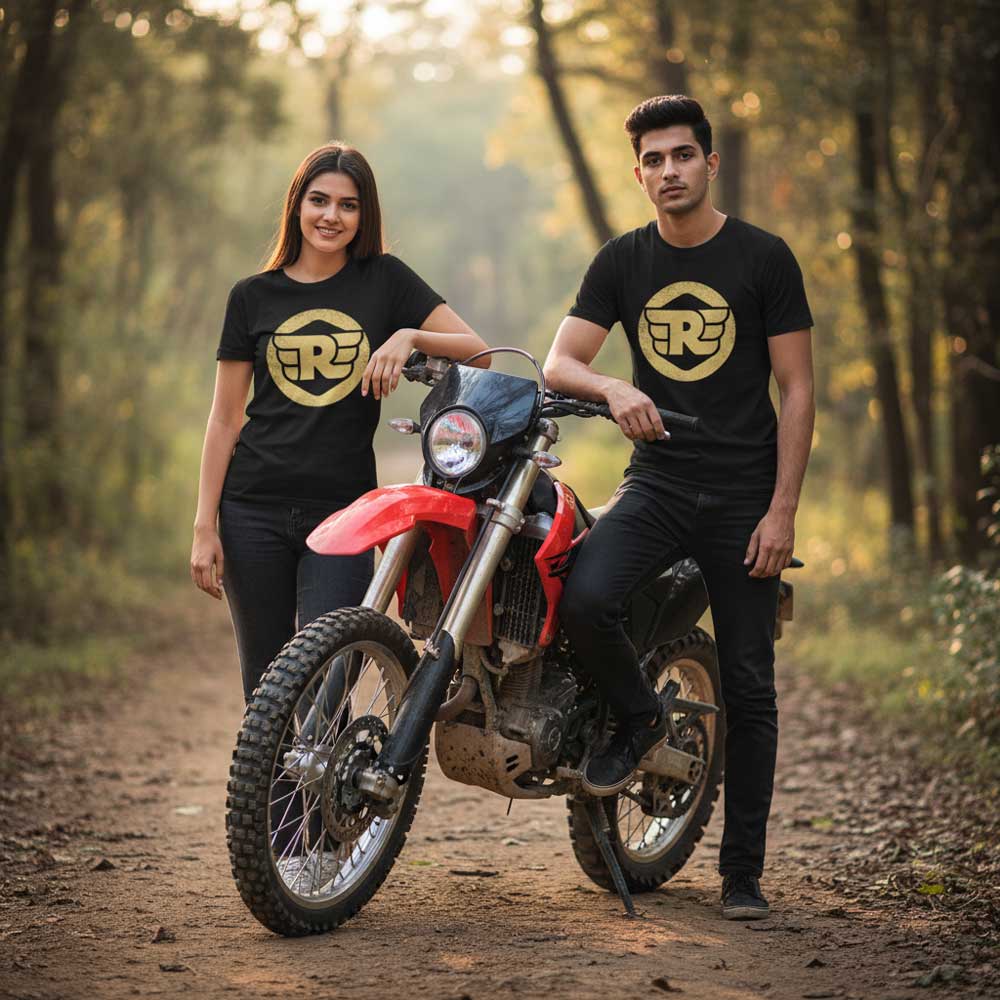 Stylish R Printed T Shirt