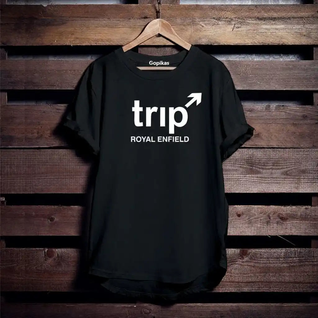 RE Trip Black T-Shirt