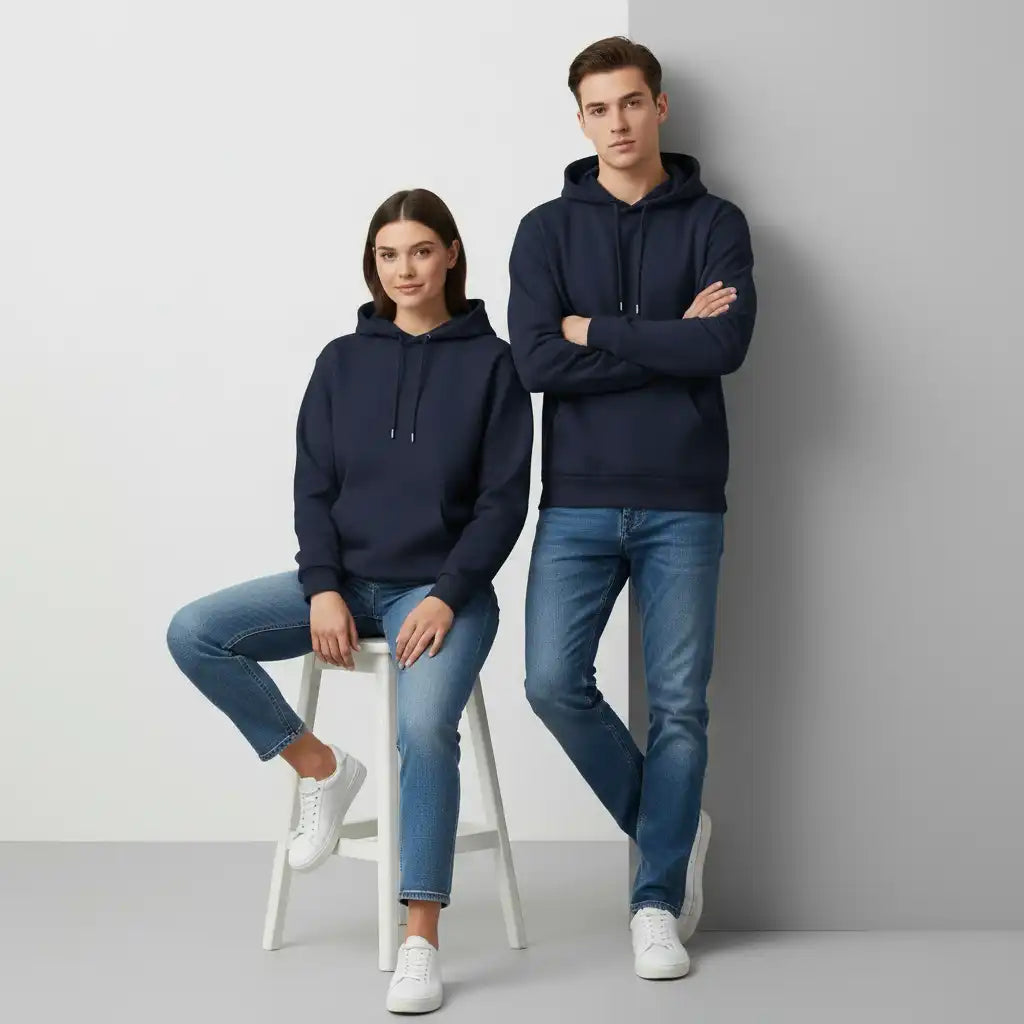 Hoodie - Navy Blue