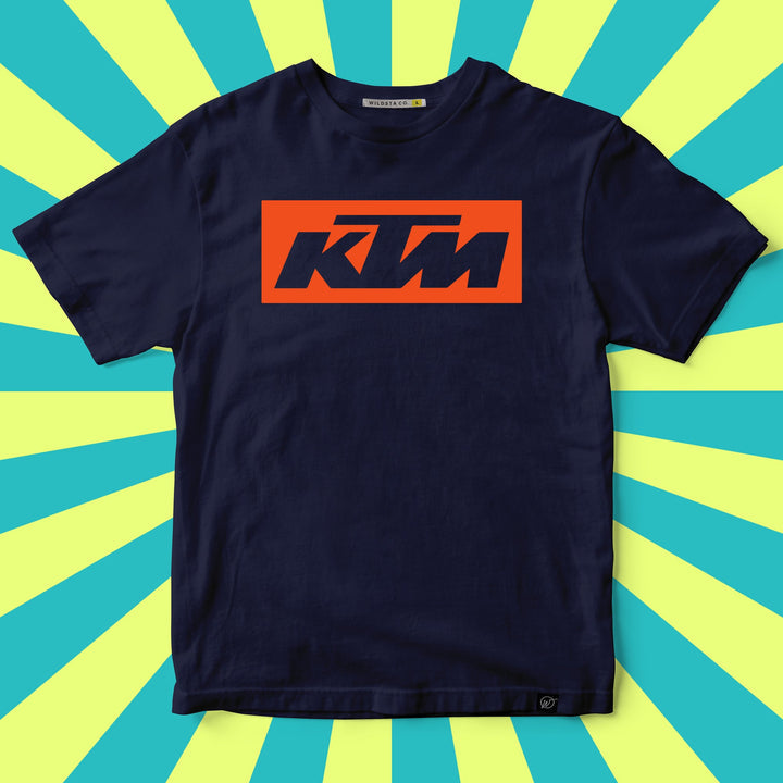 Blue KTM Logo Tshirt