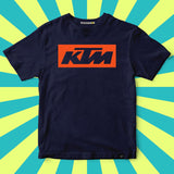 Blue KTM Logo Tshirt