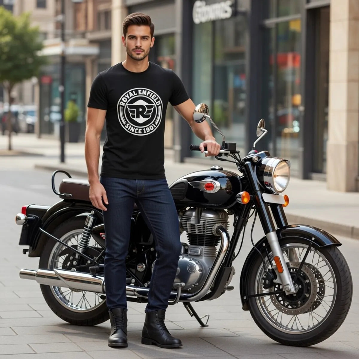 RE 1901 Logo T-Shirts