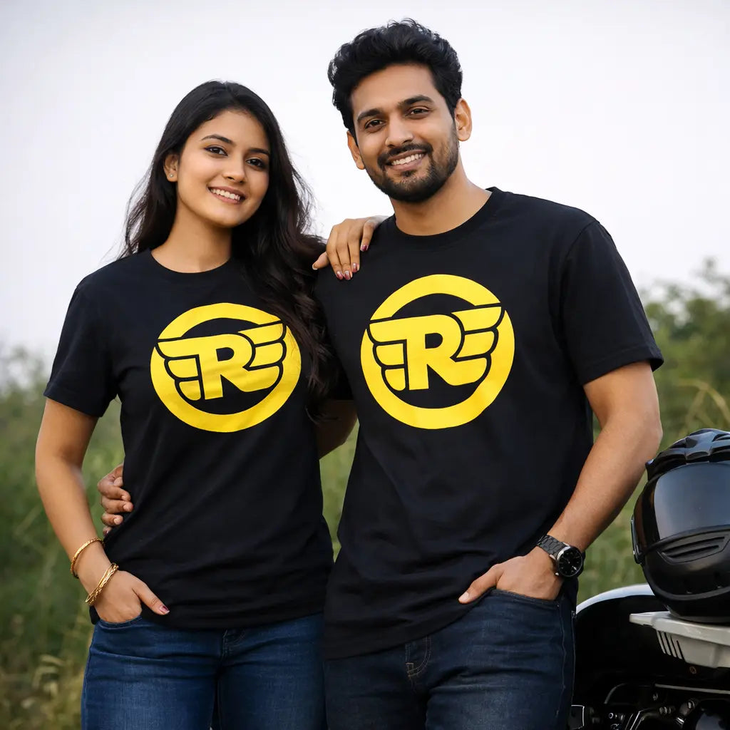 Stylish R Printed T Shirt