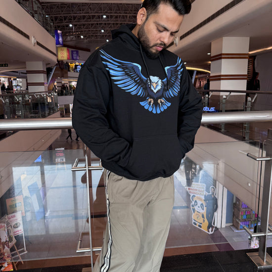 Eagle Black Hoodie