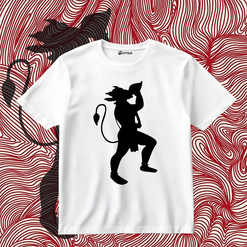 Hanuman Ji Blowing a Conch