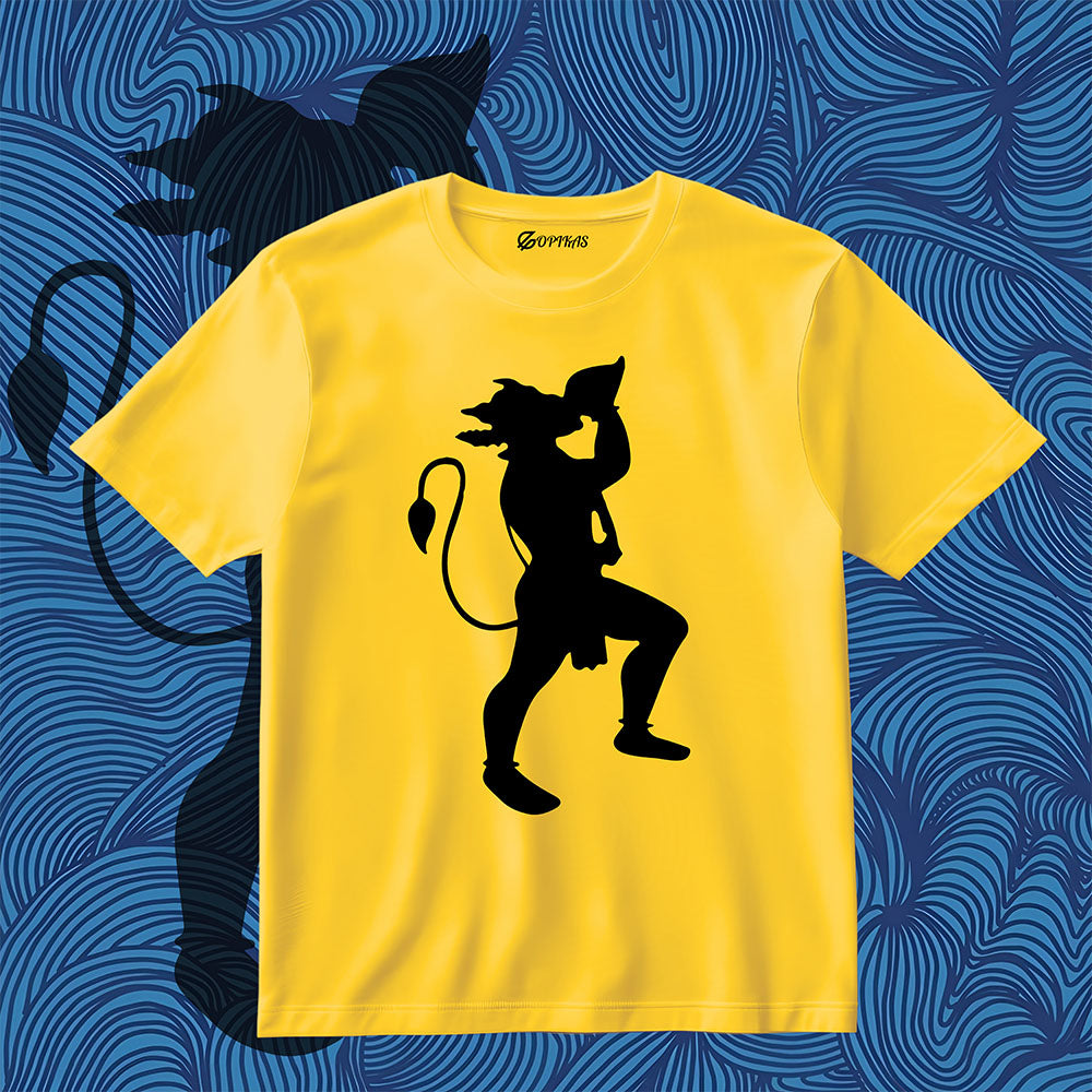 Hanuman Ji Blowing a Conch